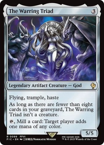 Mtg the warring triad - triad, fic