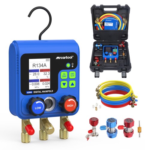 Digital manifold gauge set - ac,