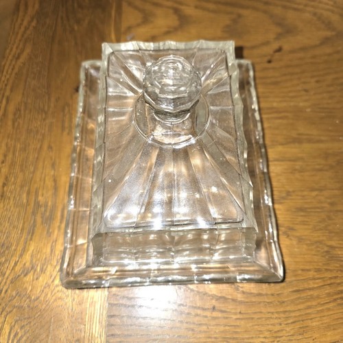Vintage jacobean glass lidded - vintage,