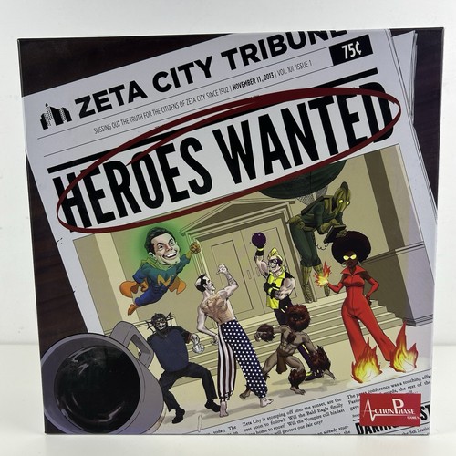 Heroes wanted board game with - wanted,