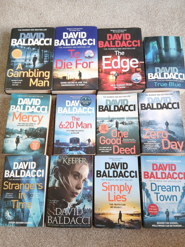 David baldacci books bundle - david,