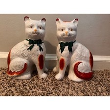 Vintage Pair of Staffordshire