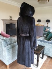 Mink Jacket Coat Real Fur S, 8