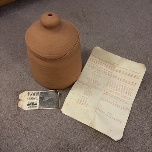 Tandoori cooking pot - cooking, clay