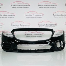 Mercedes C Class Front Bumper W205 Amg Genuine Black 2019 - 2022 [AP116]