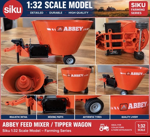 Siku farmer 2450 abbey - abbey, fodder