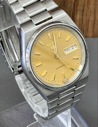 Seiko5 automatic watch gold - automatic,