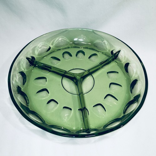 Vintage indiana glass green - glass,