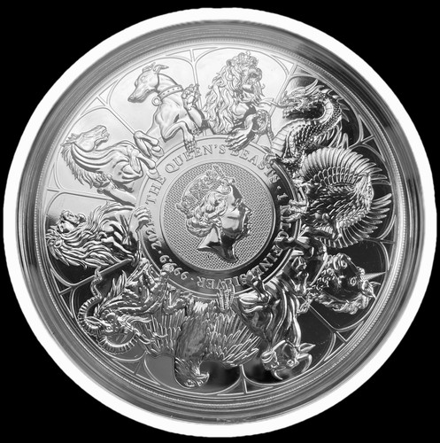 2021 great britain kilo - britain, silver