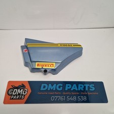 Honda H100S H100 H 100 ll 2 Blue Left Rear Side panel 1989-1992 83640-KE6-8300