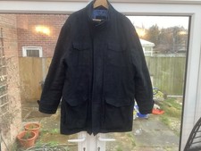 Thomas Nash Mens Black Coat