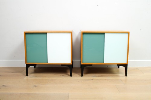 Pair vintage mid - of, mid-century