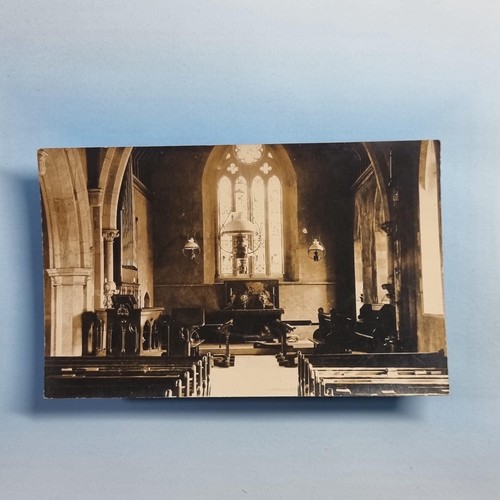 Unknown church postcard - postcard, c1920