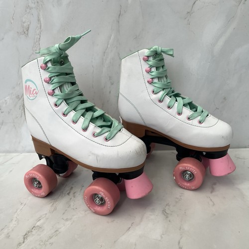Girls mia white pink green - girls,