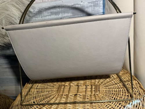 Vtg mid century cream faux - century,