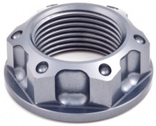 EVOTECH M22X1 TITANIUM STEERING ROD NUT YAMAHA FZ8 2010 2011 12 YZF-R 125 2014