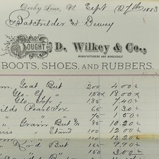 Derby Line, VT 1883 D Wilkey &