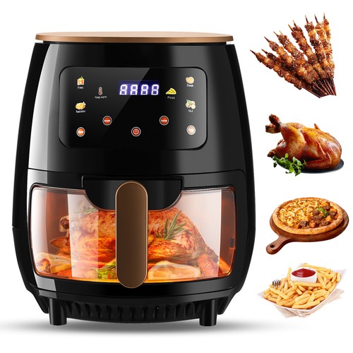 Air fryer transparent new - 6l,