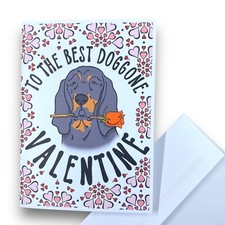 Black & Tan Coonhound Dog