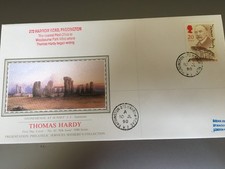 GB STAMPS RARE CDS FIRST DAY COVER 1990 THOMAS HARDY PADDINGTON HARROW CDS