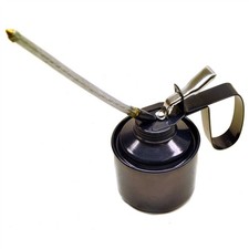 Pint oil metal can with - pint,