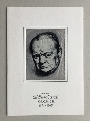 Winston churchill 1965 woven - churchill,