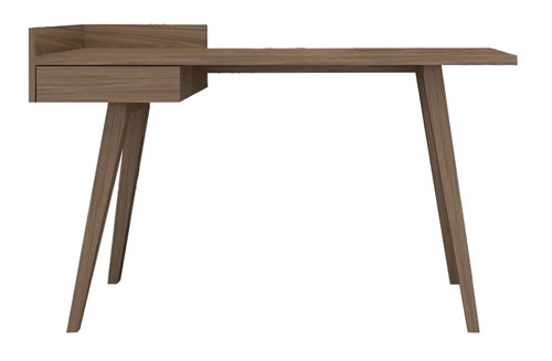 Walnut wood desk - , with