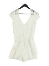 Zara Women's Playsuit M White