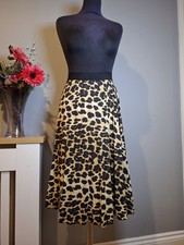 Zara Leopard Print Pleated