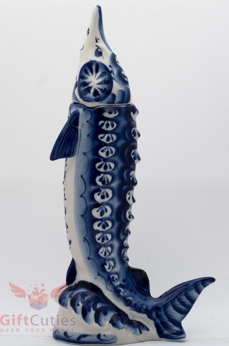 Gzhel porcelain shtof