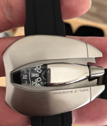Spaceone titanium jumping hour - titanium,