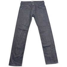 Lee Jeans 32 Men's Black Cotton 32 Leg 32 Waist Powell Button Up