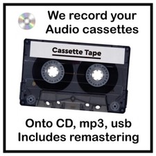 We Record Audio Cassette Tape