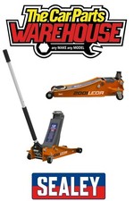 Sealey Trolley Jack 2 tonne LOW ENTRY Rocket Lift Orange 2001LEOR