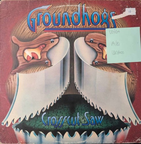 Groundhogs crosscut saw vinyl - crosscut,