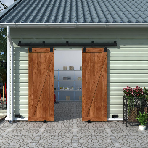 8ft black box rail exterior - box,