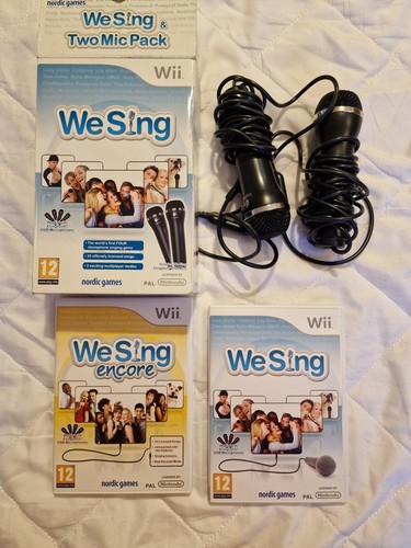 Nintendo wii sing bundle - nintendo,