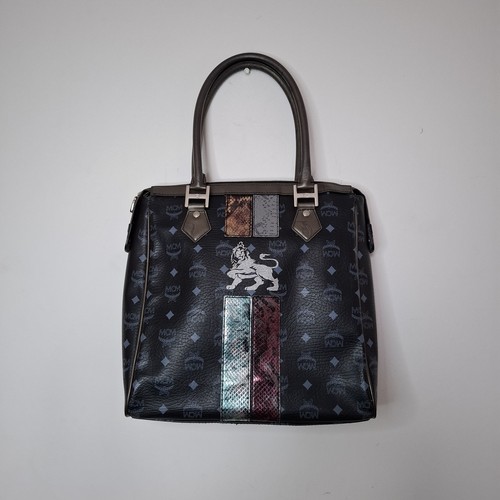Mcm vtg black visetos - mcm,