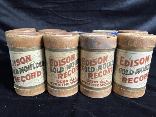 Lot antique edison - of,