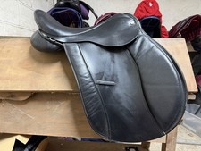 Black GP Saddle 17.5 Med Width