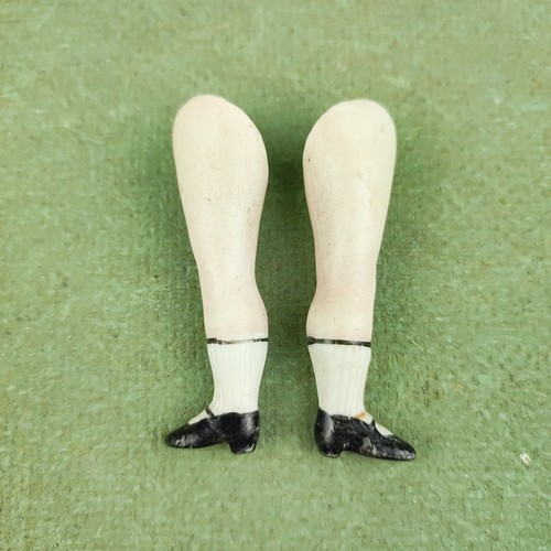 Antique dollhouse doll legs