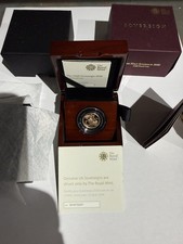 Royal Mint 2020 Gold Proof Half Sovereign reign With Boxes And COA