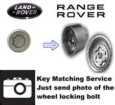 Land Rover Range Rover Master Locking Wheel Nut Key Lock Bolt Matching Service