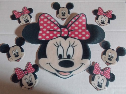 Large edible precut - edible, minnie