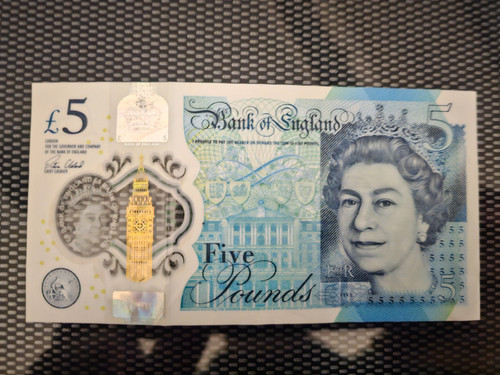 Rare note with aa09 - £5,