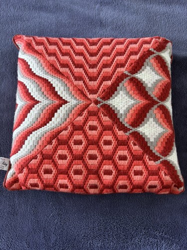 Vintage bargello needlepoint - vintage,