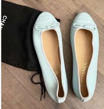 Chanel Turquoise Leather