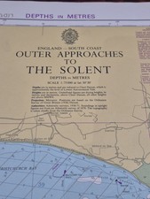 Admiralty Chart L(D1)2045 – Outer Approaches to The Solent – Printed March 1979