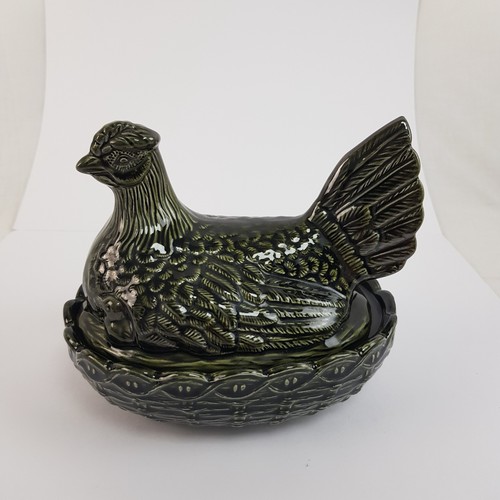 Portmeirion pottery hen - hen, on