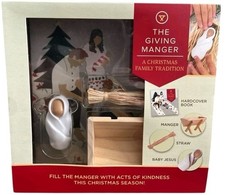 The Giving Manger Box Set Christmas Decoration BNIB FREE UK POSTAGE 🇬🇧 